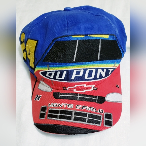LOT-Nascar Jeff Gordon Hat, Diecast Racecar, Figure - Picture 3 of 9